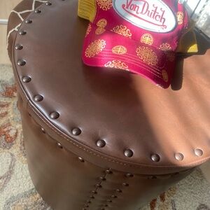 Von Dutch Red and Yellow Trucker Hat